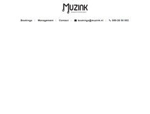 Tablet Screenshot of muzink.nl